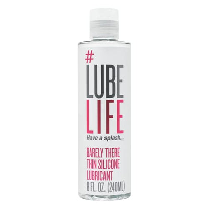 Lubelife Barely There Thin Silicone-Based, Long Lasting, Water